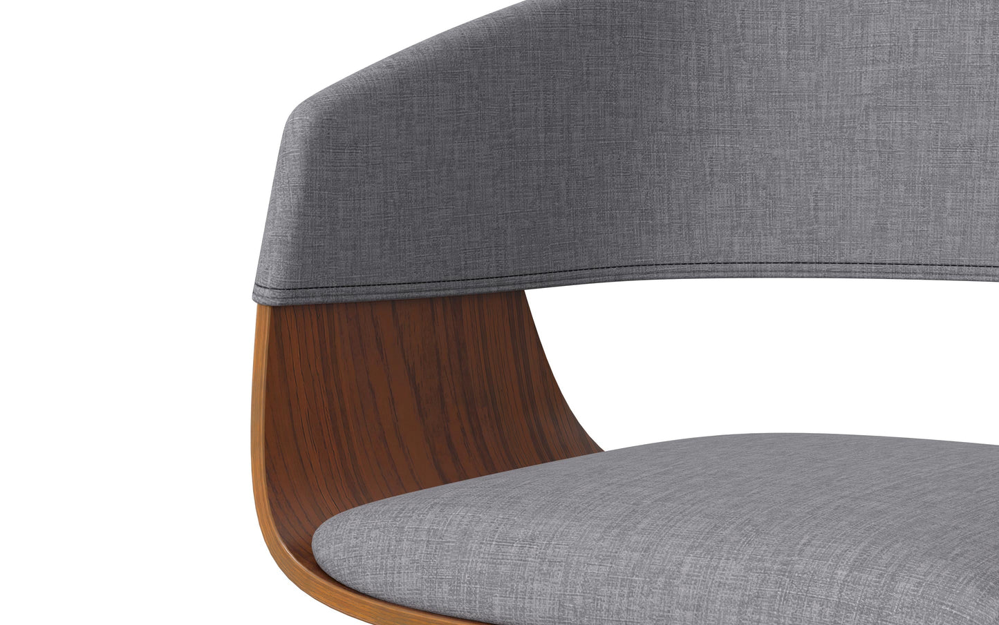 Lowell Bar Stool in Linen Style Fabric