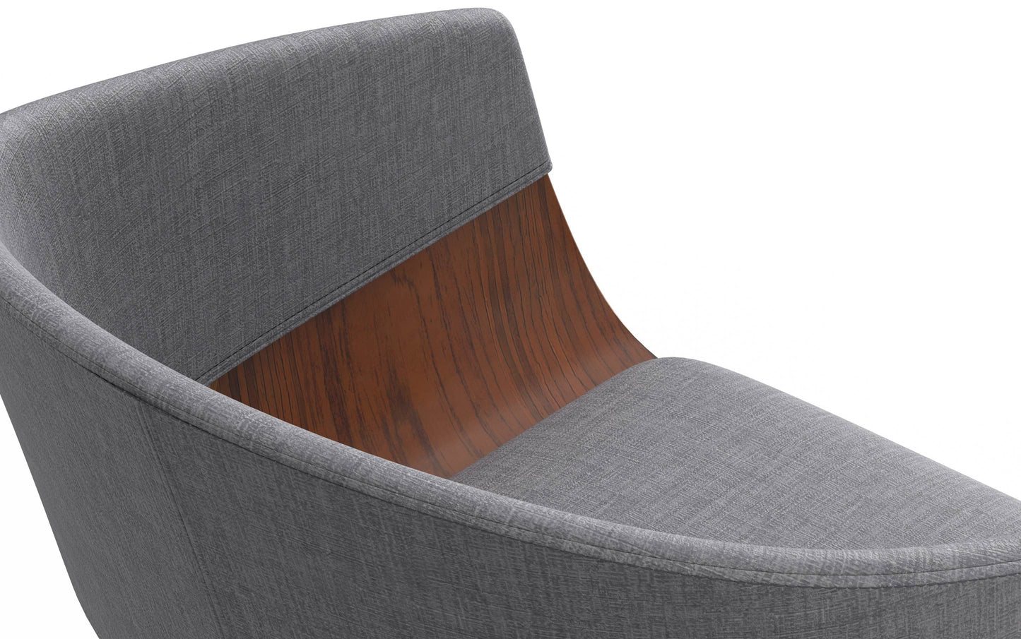 Lowell Bar Stool in Linen Style Fabric