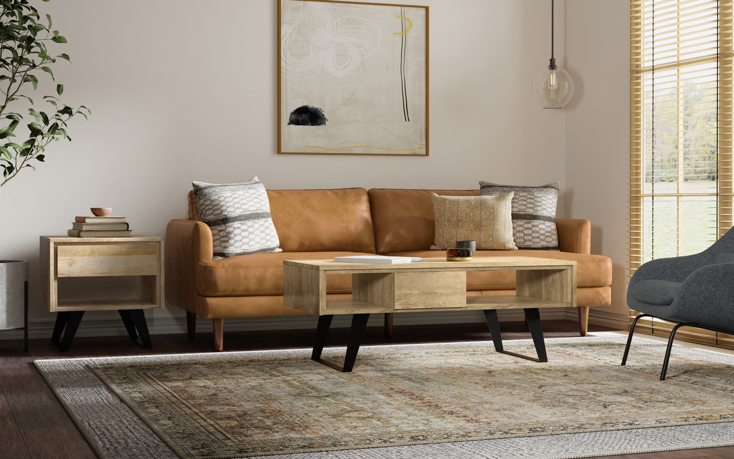 Natural Mango | Lowry End Table
