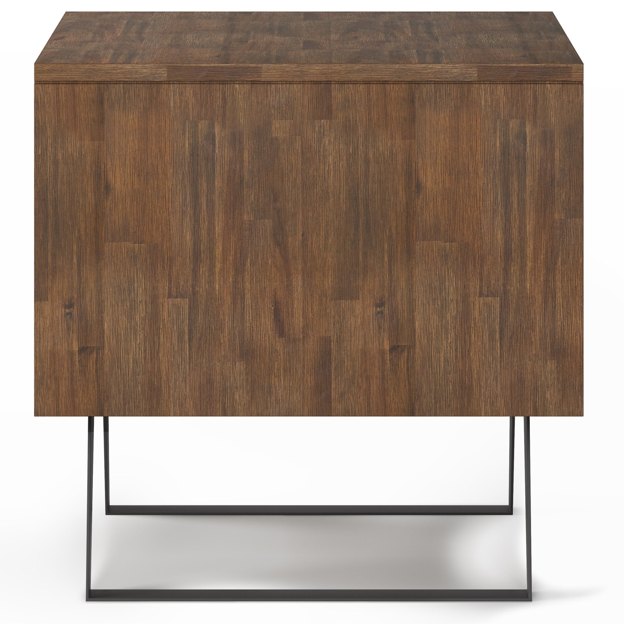 Rustic Natural Aged Brown Acacia | Lowry End Table