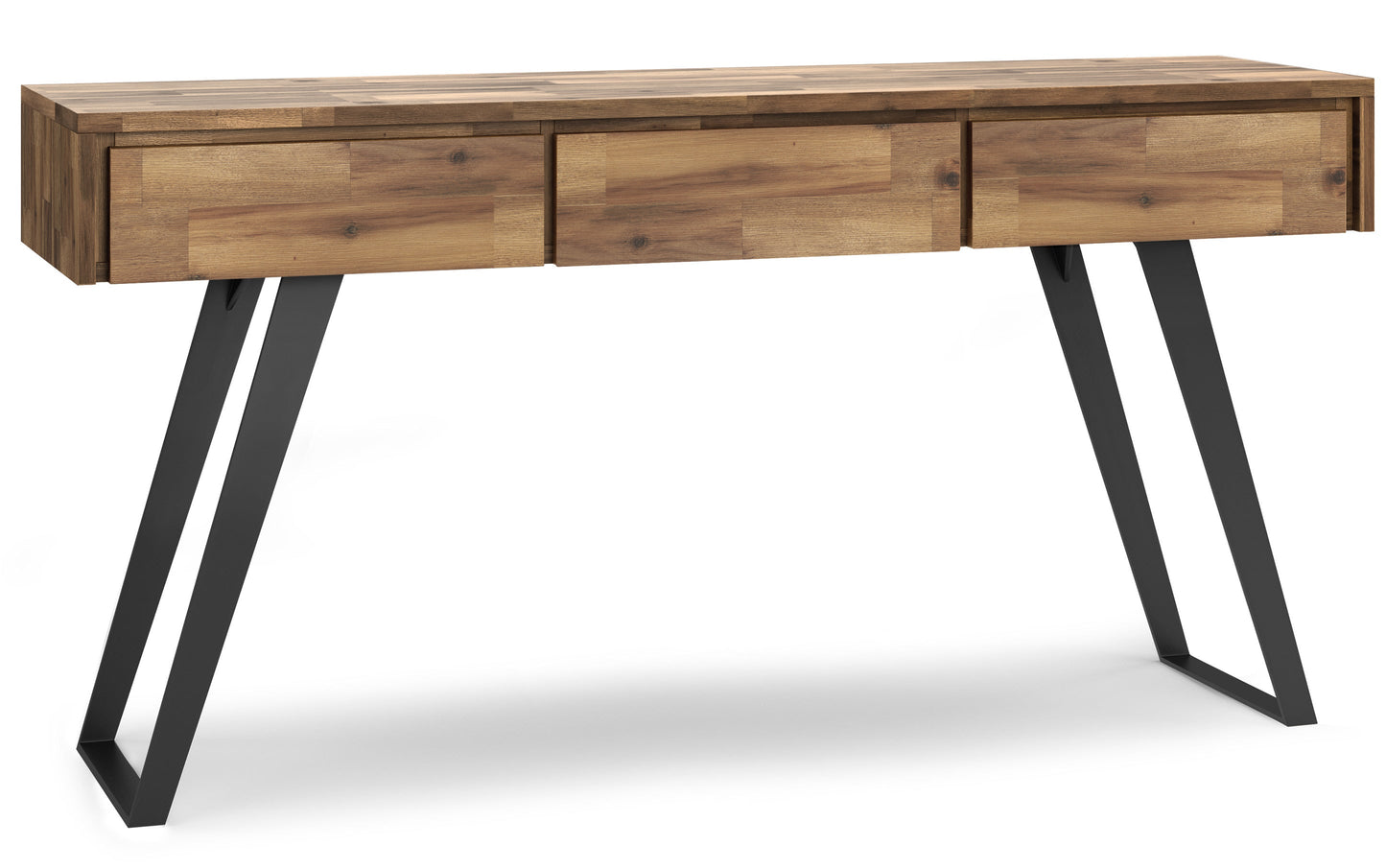 Lowry Console Sofa Table in Acacia