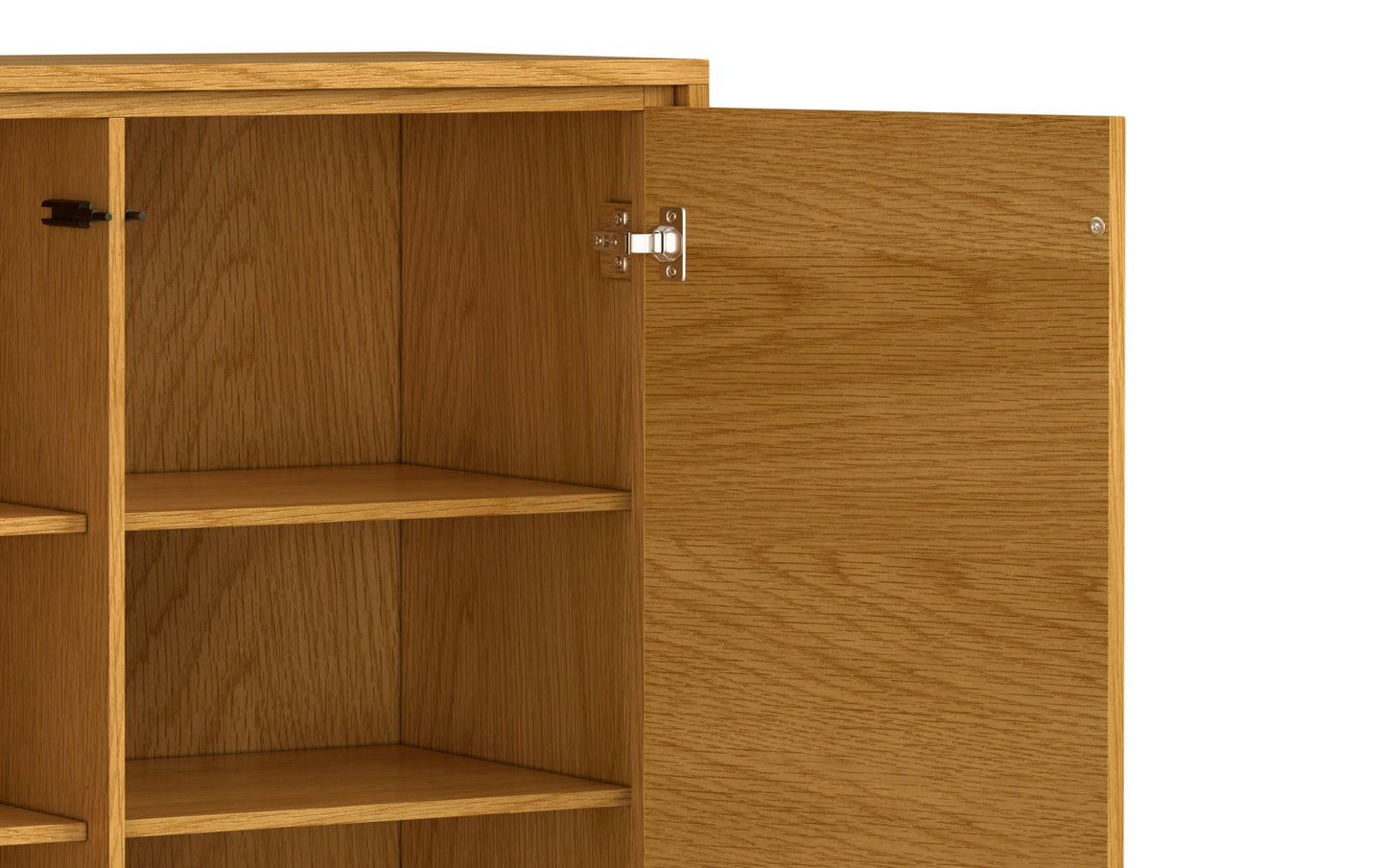 Lowry Medium Storage Cabinet in Oak