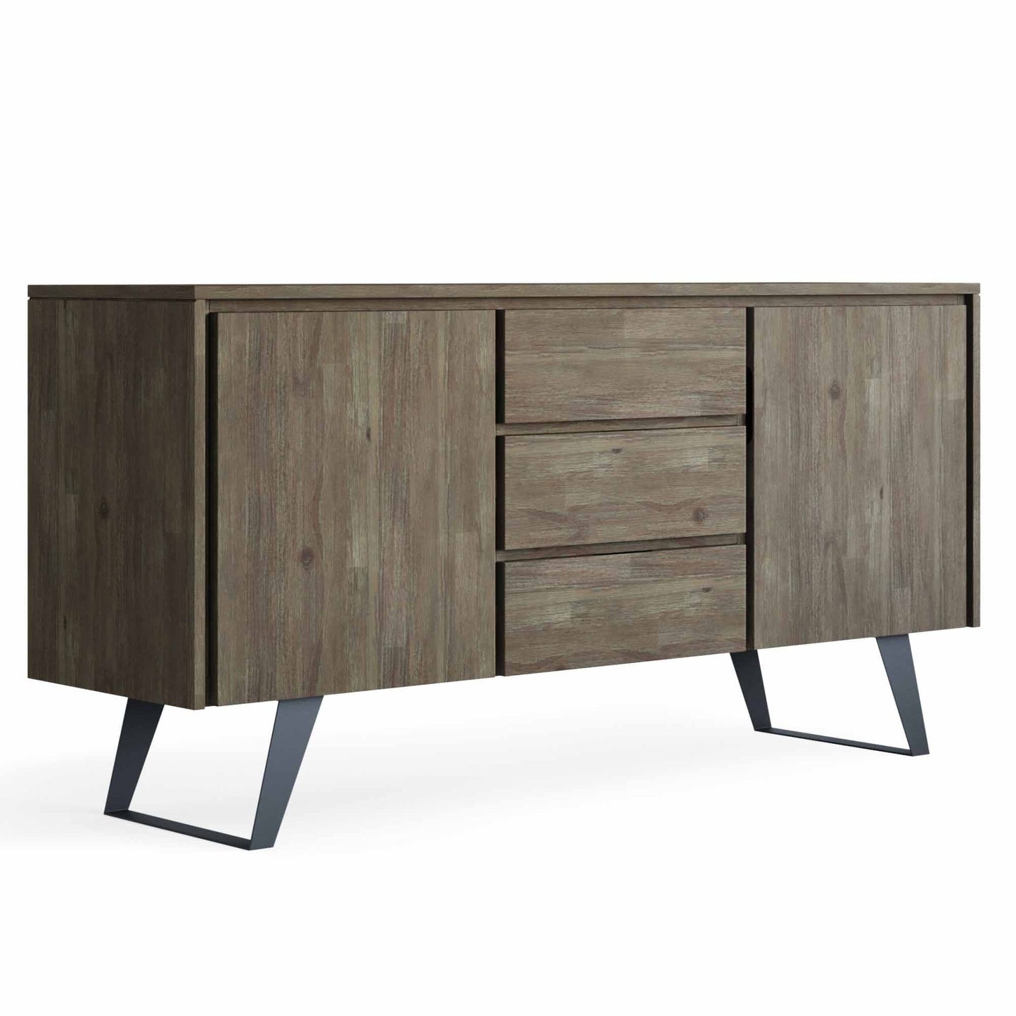 Distressed Grey Acacia | Lowry Sideboard Buffet