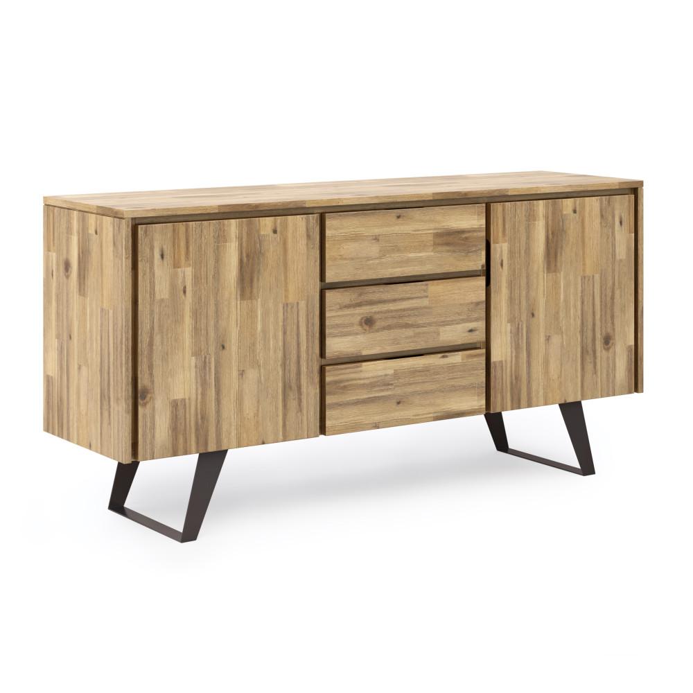 Distressed Golden Wheat Acacia | Lowry Sideboard Buffet