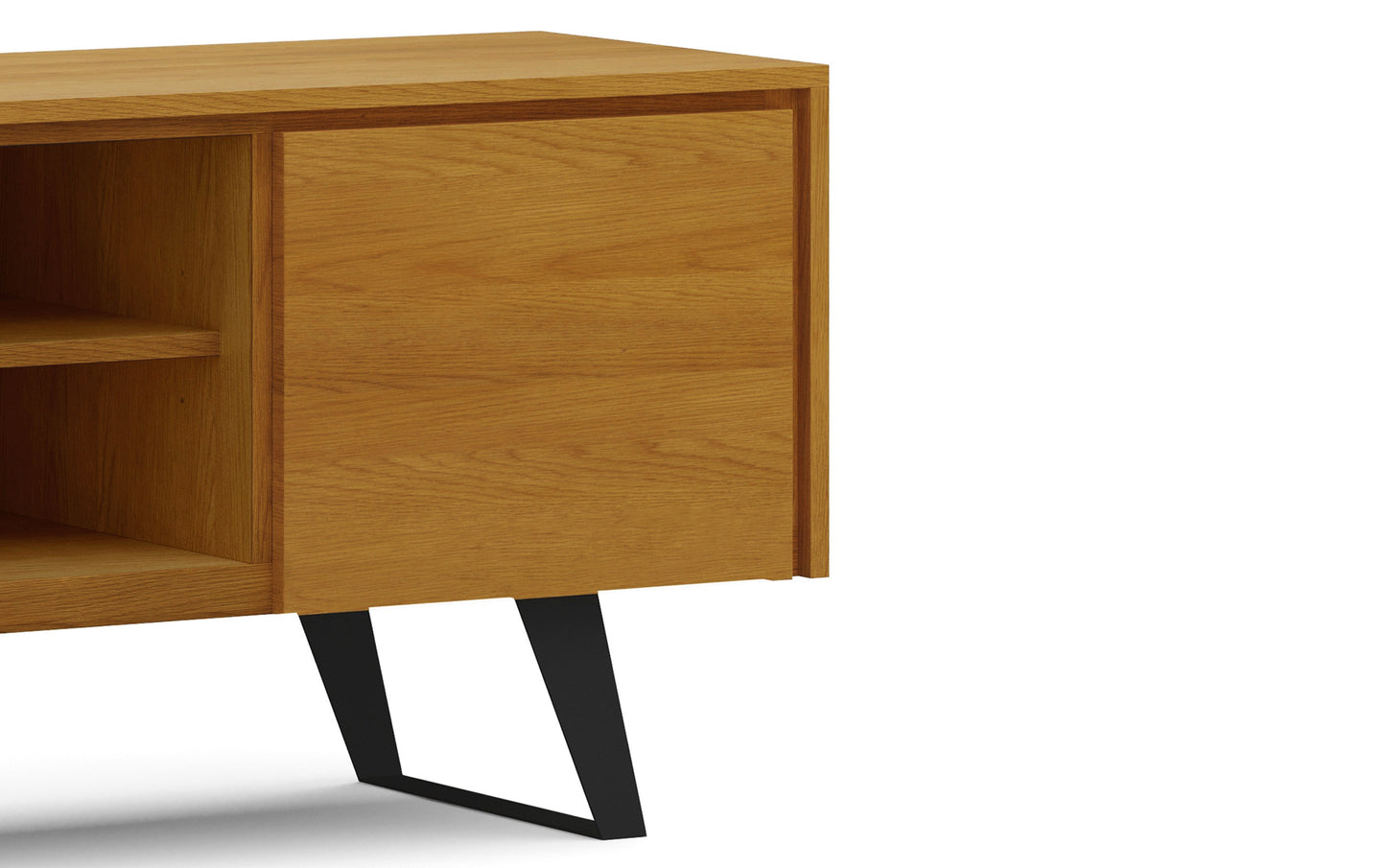 Lowry TV Media Stand in Oak