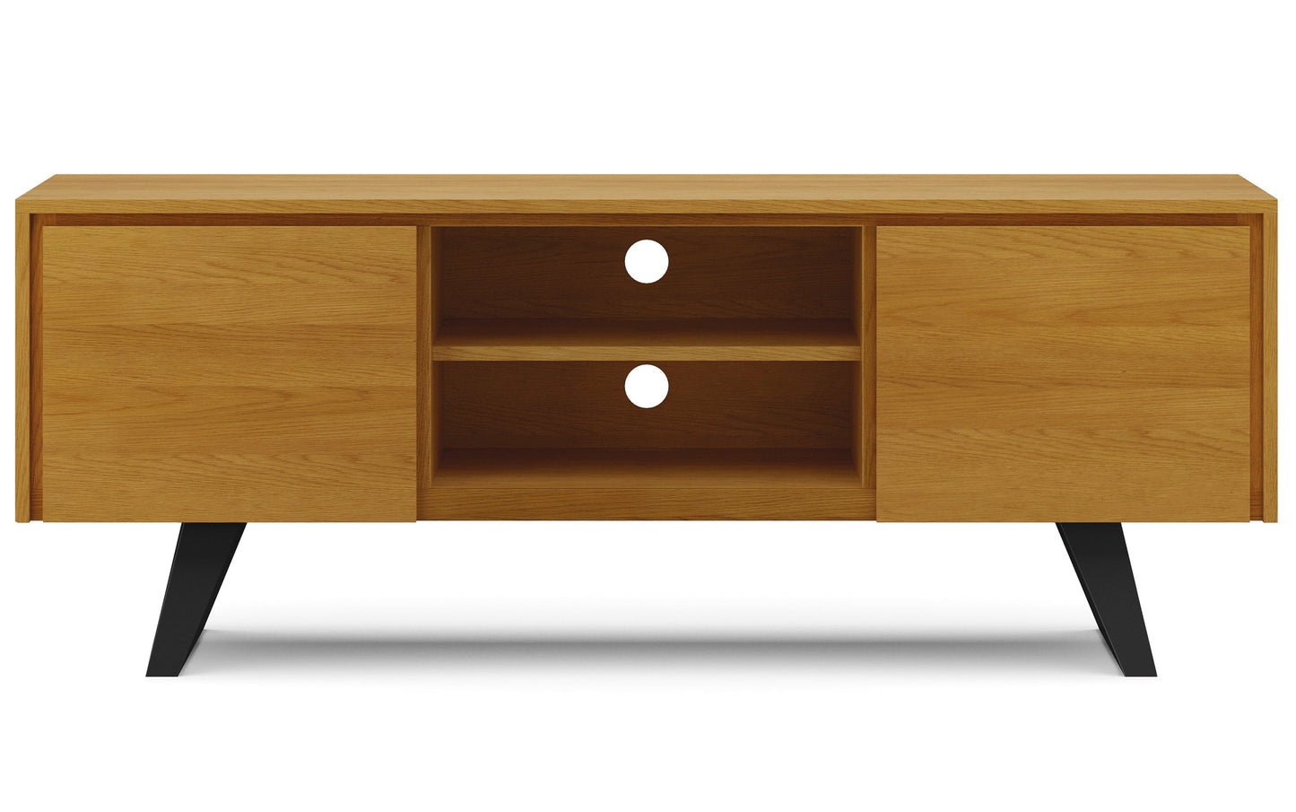 Lowry TV Media Stand in Oak