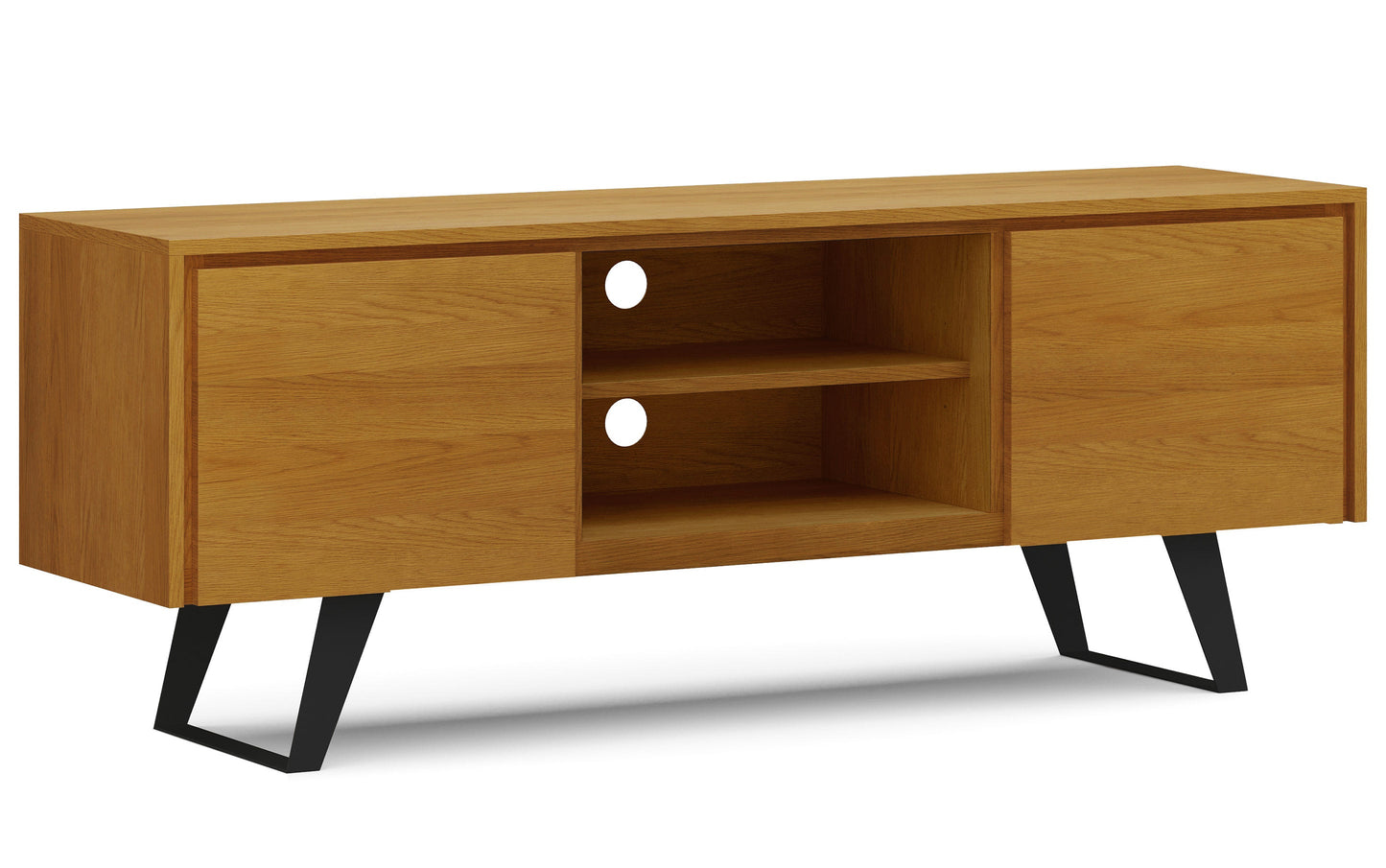 Lowry TV Media Stand in Oak
