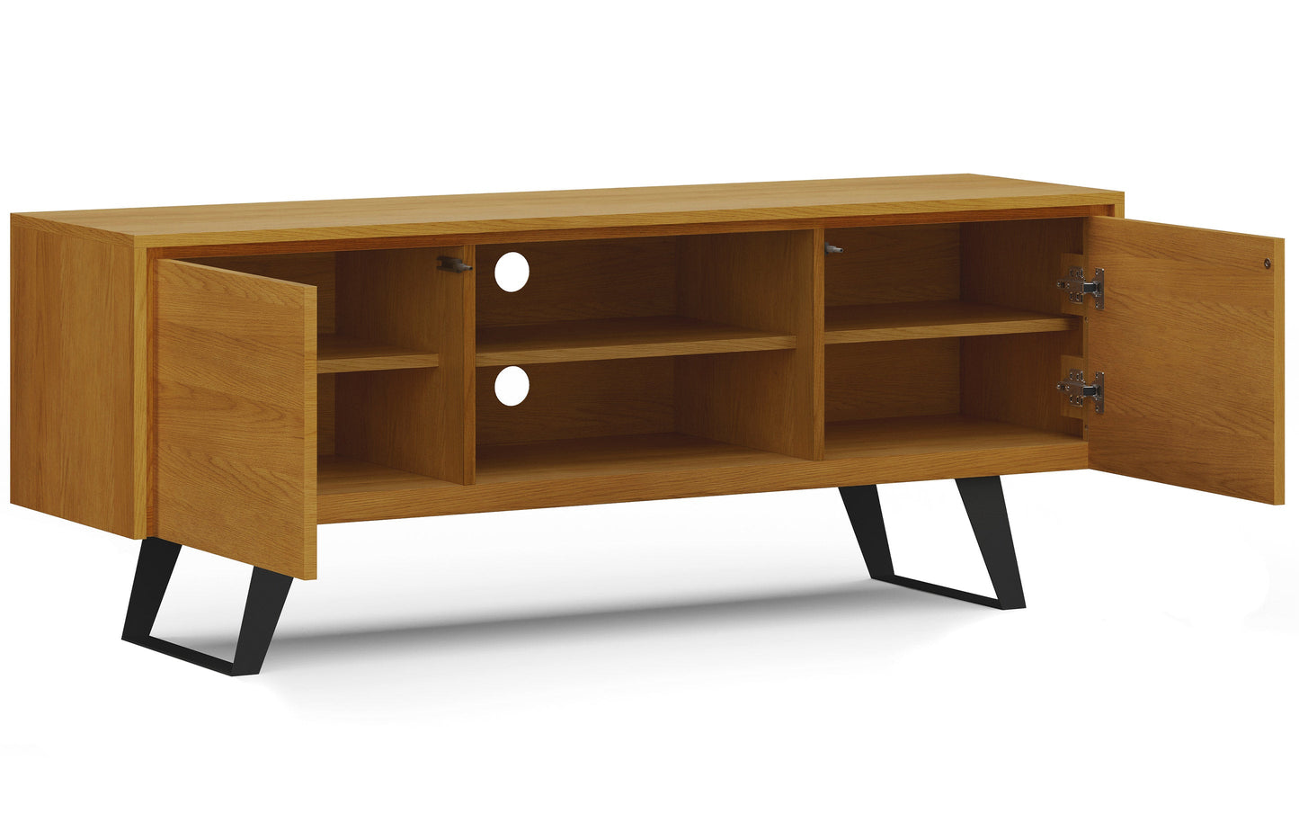 Lowry TV Media Stand in Oak