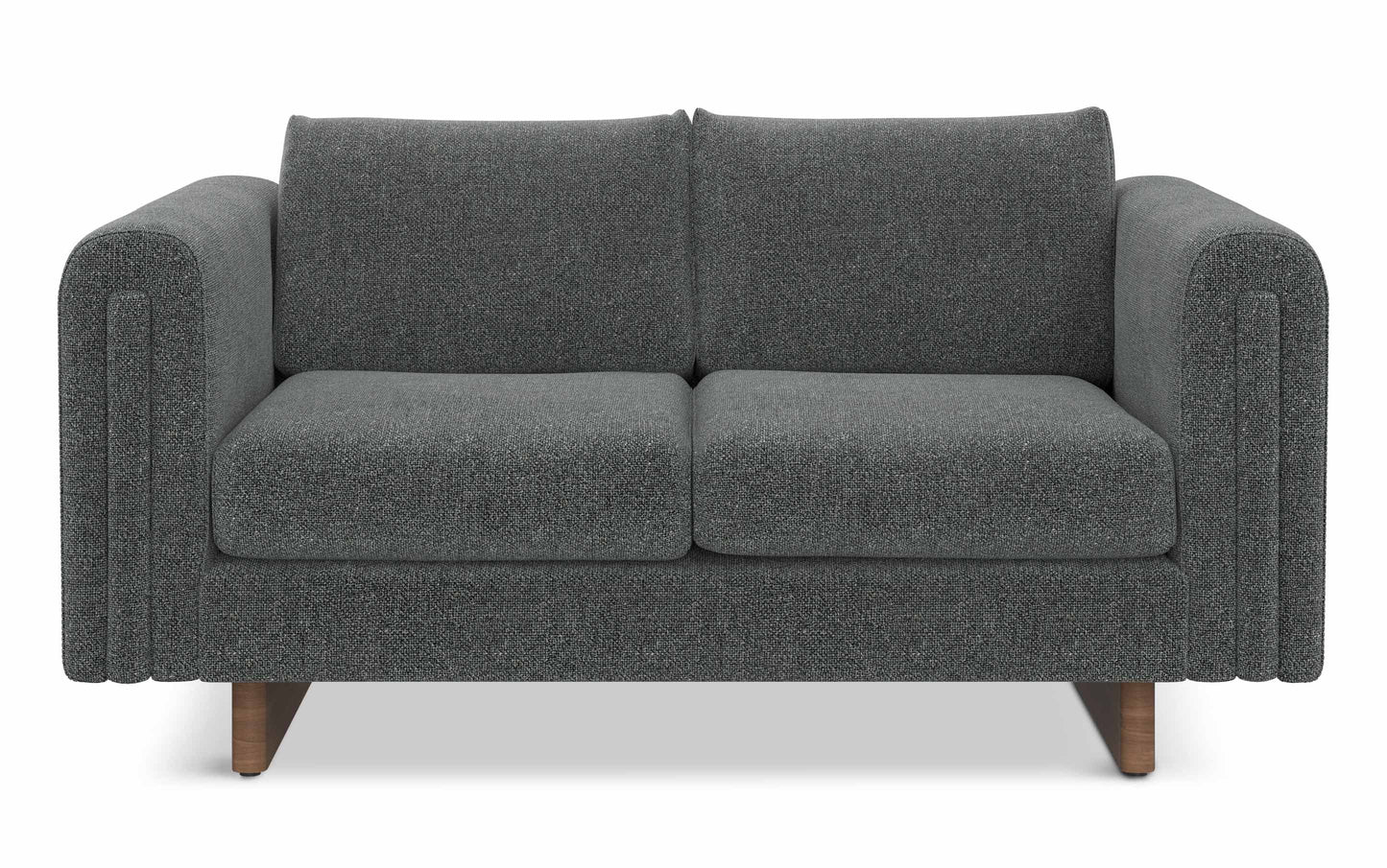 Dark Grey Performance Fabric | Jones 61 inch Loveseat in Performance Fabric