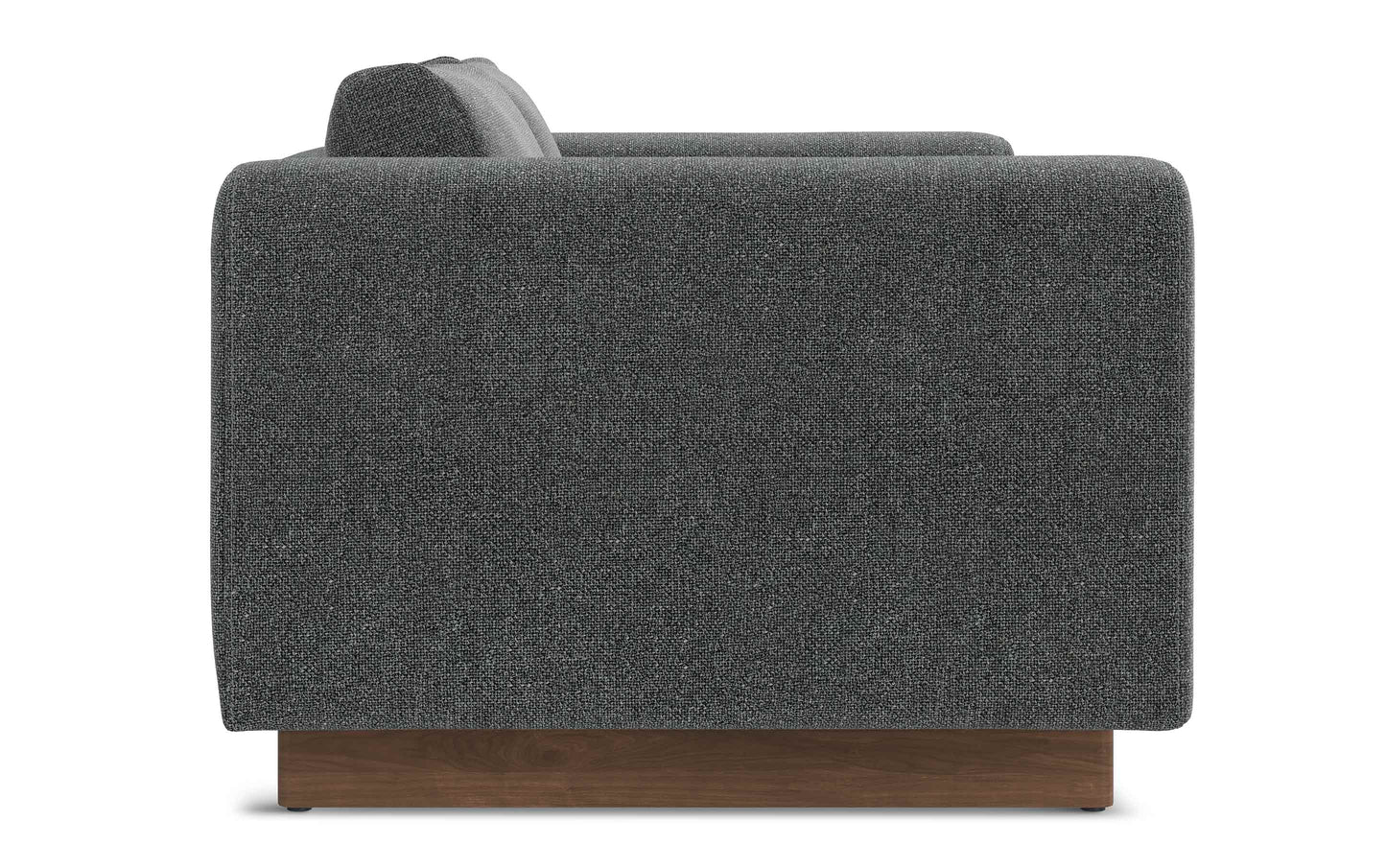 Dark Grey Performance Fabric | Jones 61 inch Loveseat in Performance Fabric