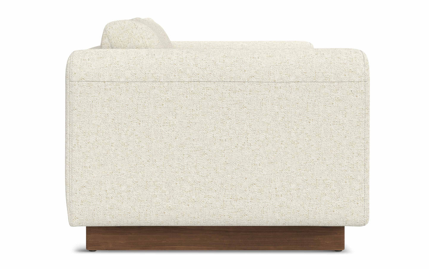 Ivory Performance Fabric | Jones 61 inch Loveseat in Performance Fabric