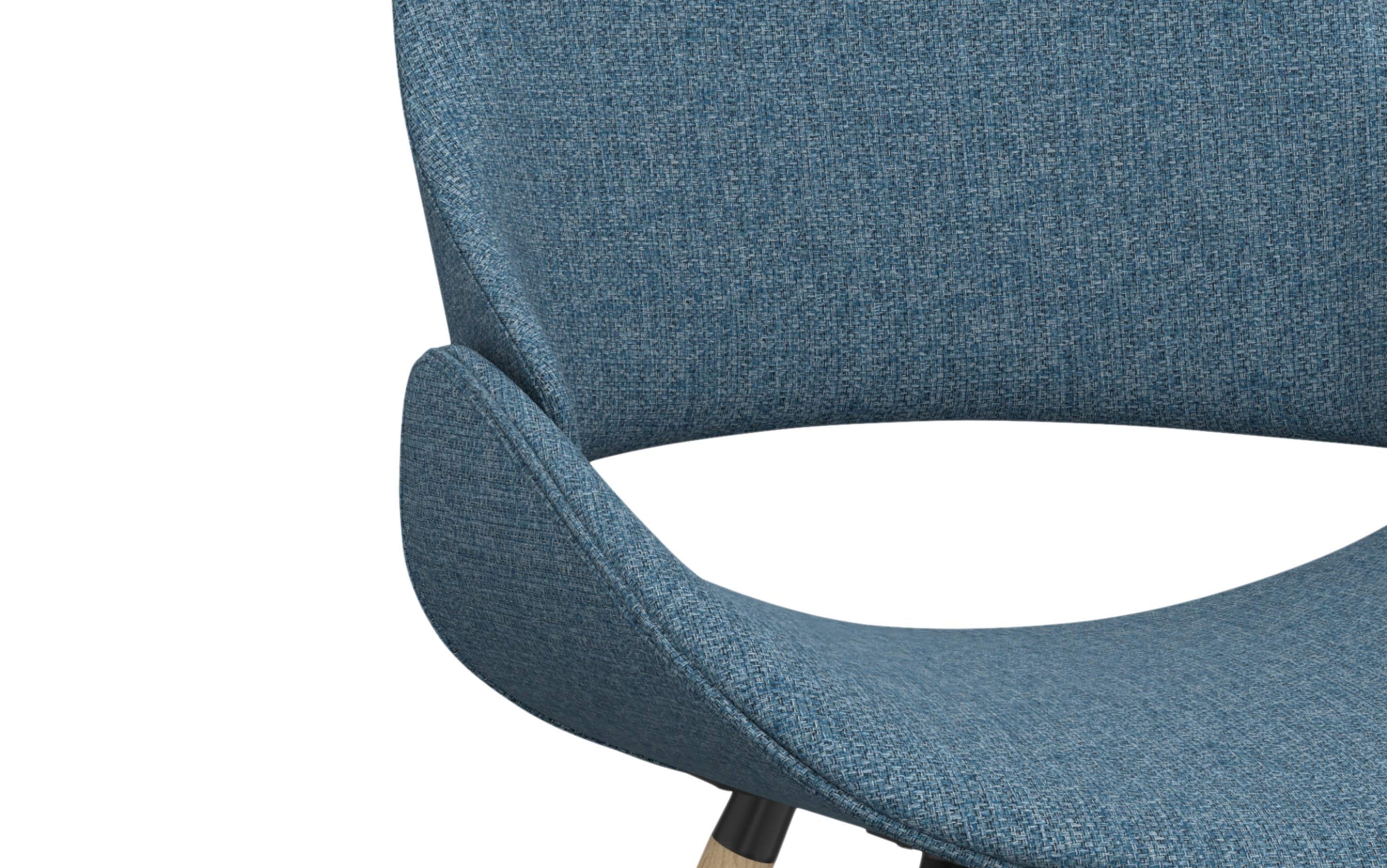 Denim Blue Light Wood | Malden Bentwood Dining Chair