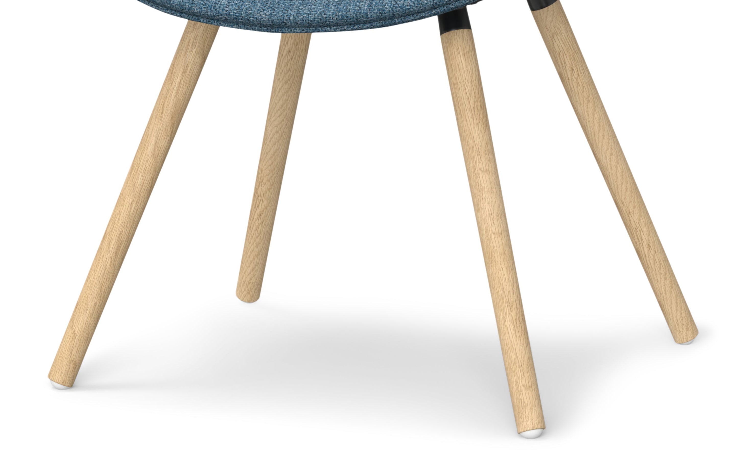 Denim Blue Light Wood | Malden Bentwood Dining Chair