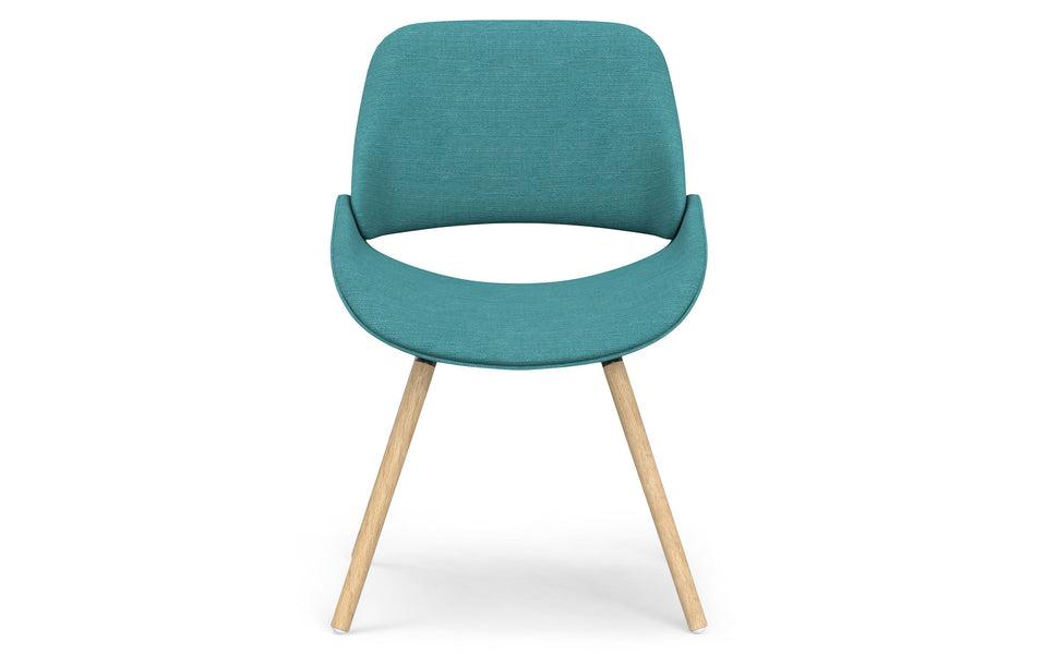 Turquoise Blue Light Wood | Malden Bentwood Dining Chair