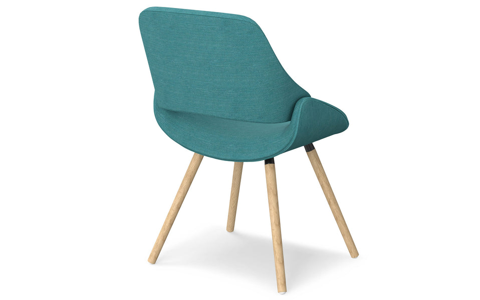 Turquoise Blue Light Wood | Malden Bentwood Dining Chair