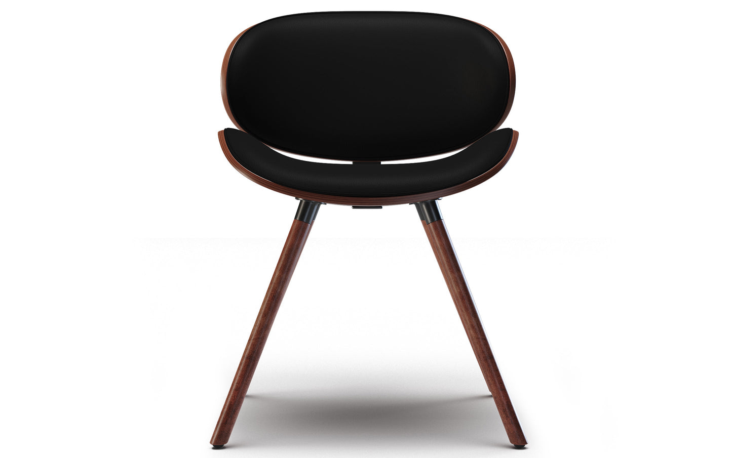 Black Vegan Leather | Marana / Draper 7-Piece Dining Set