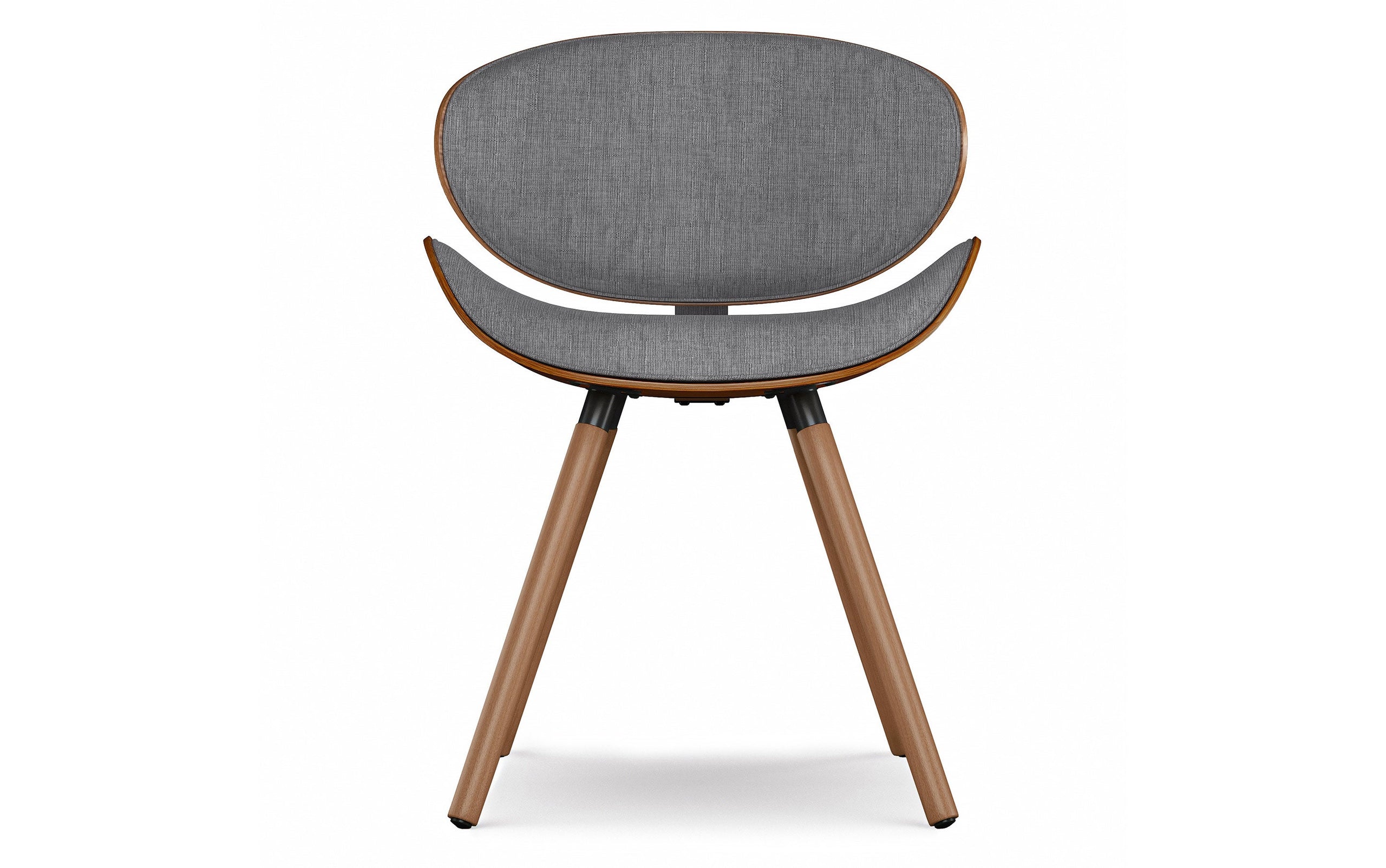 Grey Linen Style Fabric | Marana / Draper 5-Piece Dining Set