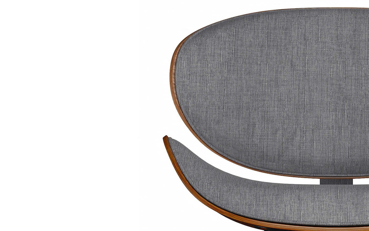 Grey Linen Style Fabric | Marana / Draper 7-Piece Dining Set