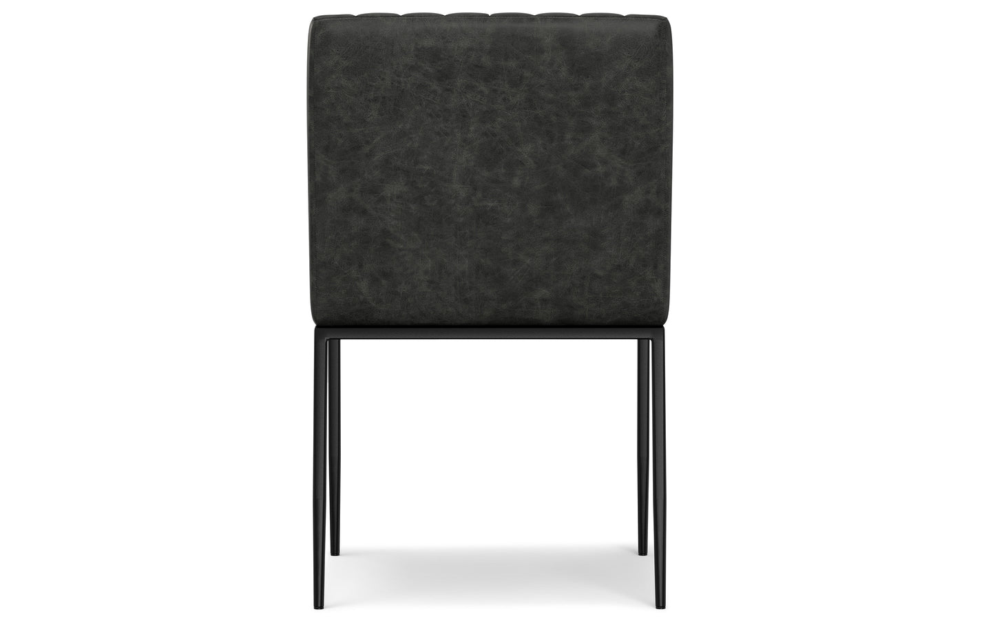Melody Dining Chair (Set of 2) in Distressed Vegan Leather