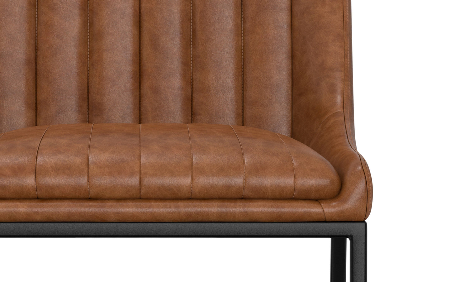 Melody Dining Chair (Set of 2) in Distressed Vegan Leather