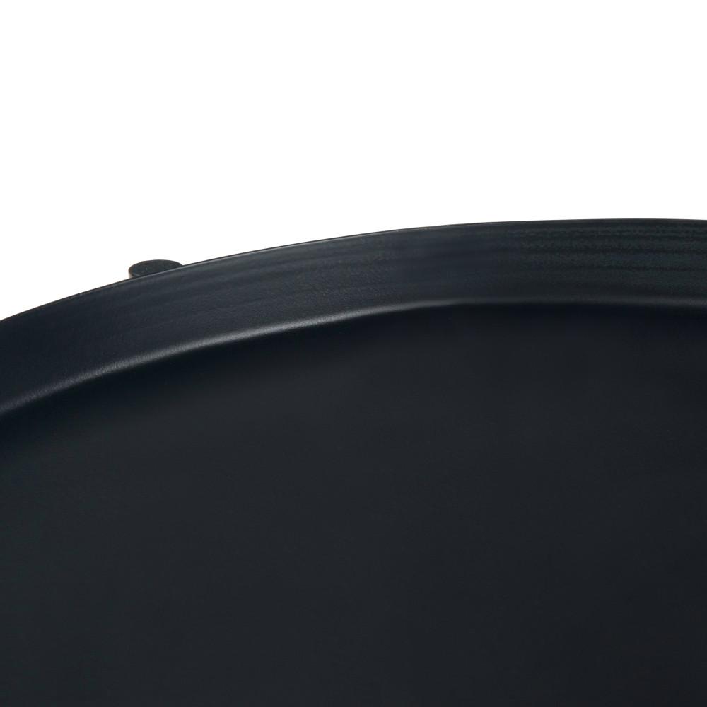 Black | Monet Metal End Table