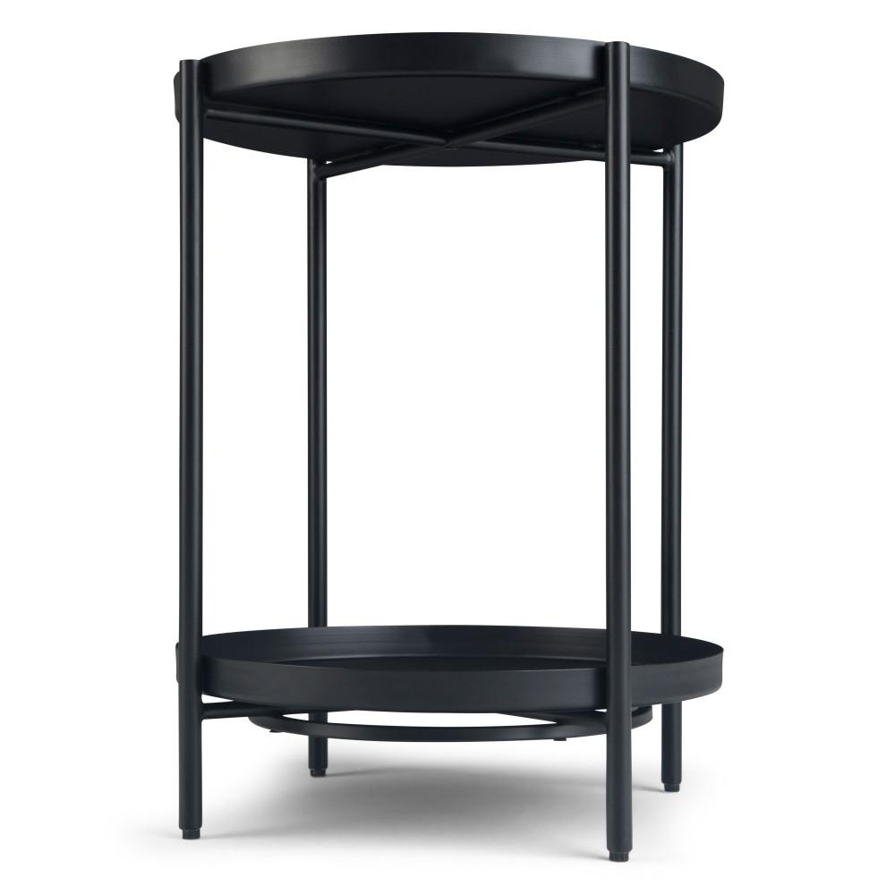 Black | Monet Metal End Table