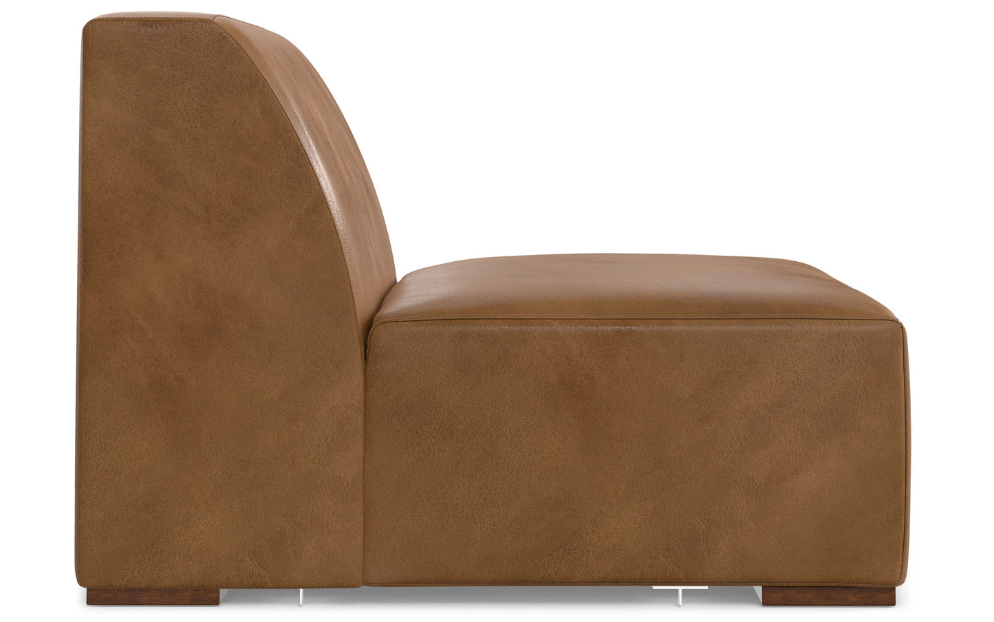 Caramel Brown Genuine Leather | Rex Center Module in Genuine Leather