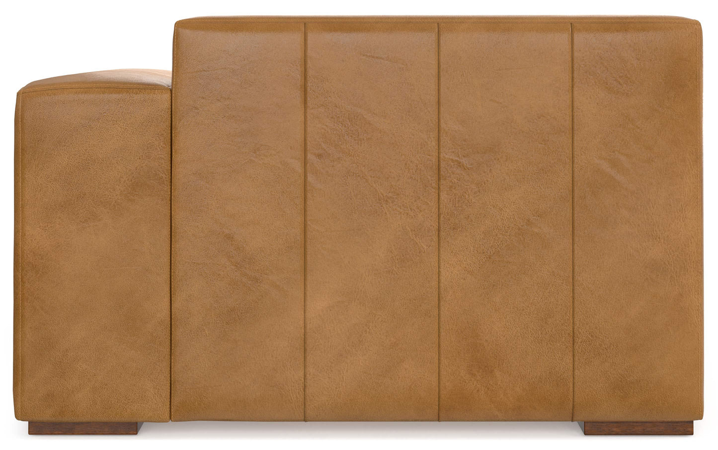 Sienna Genuine Leather | Rex Right Chaise Module in Genuine Leather
