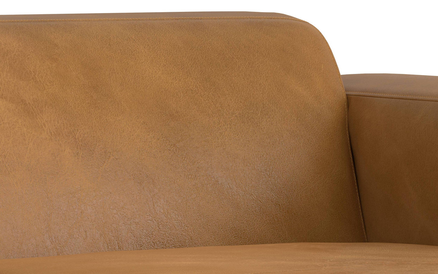 Sienna Genuine Leather | Rex Right Chaise Module in Genuine Leather
