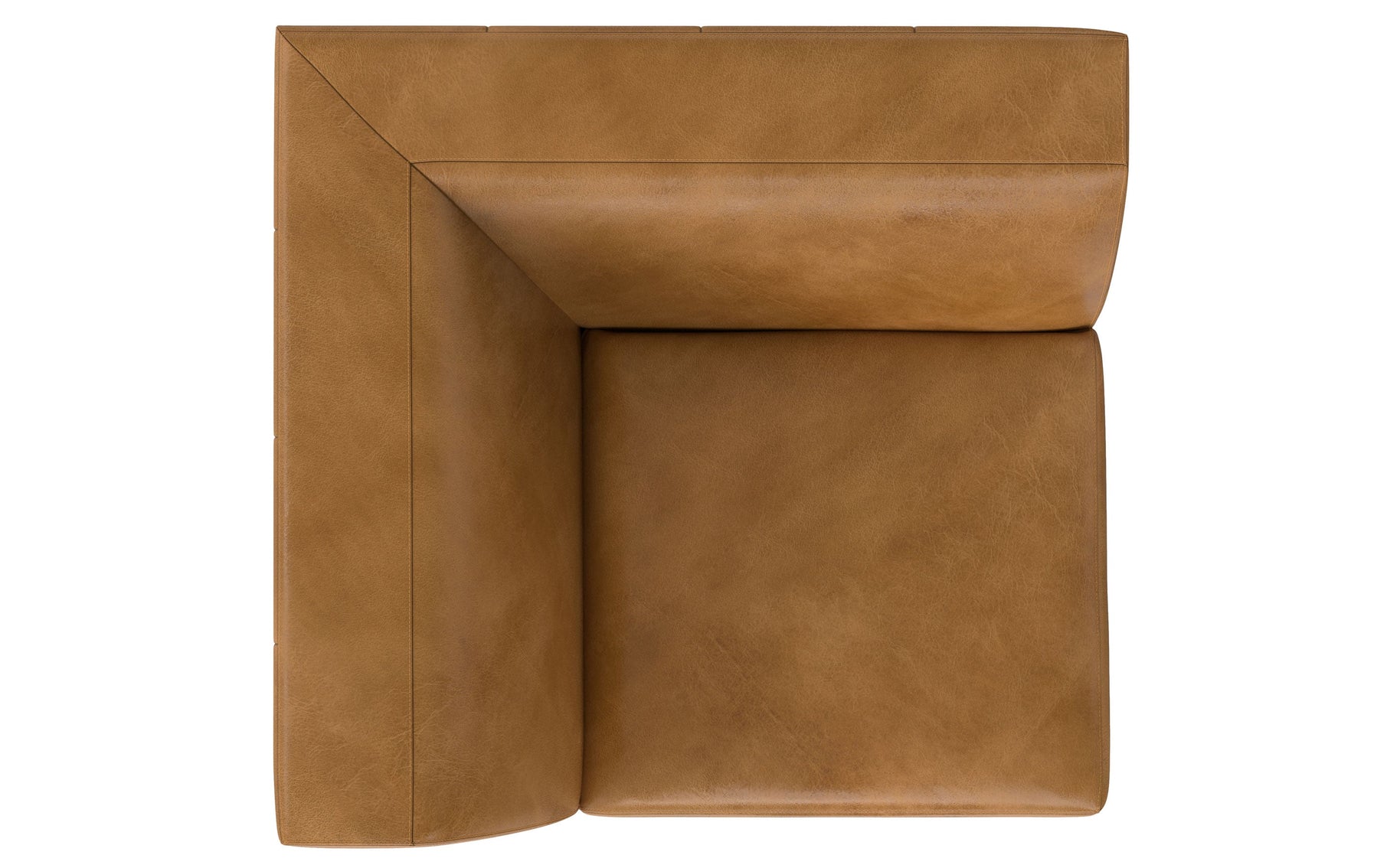 Sienna Genuine Leather | Rex Corner Module in Genuine Leather