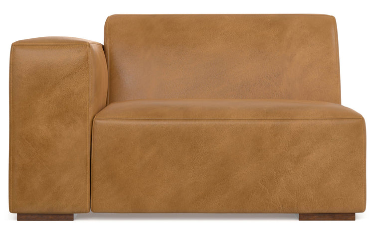 Sienna Genuine Leather | Rex Left Arm Module in Genuine Leather