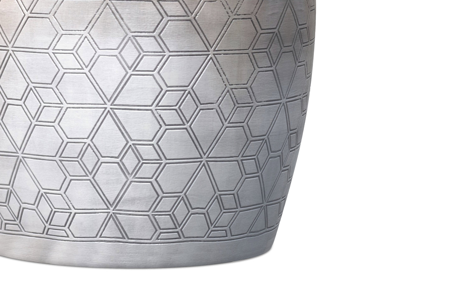 Johnsen 15 inch Geometric Pattern Accent Table