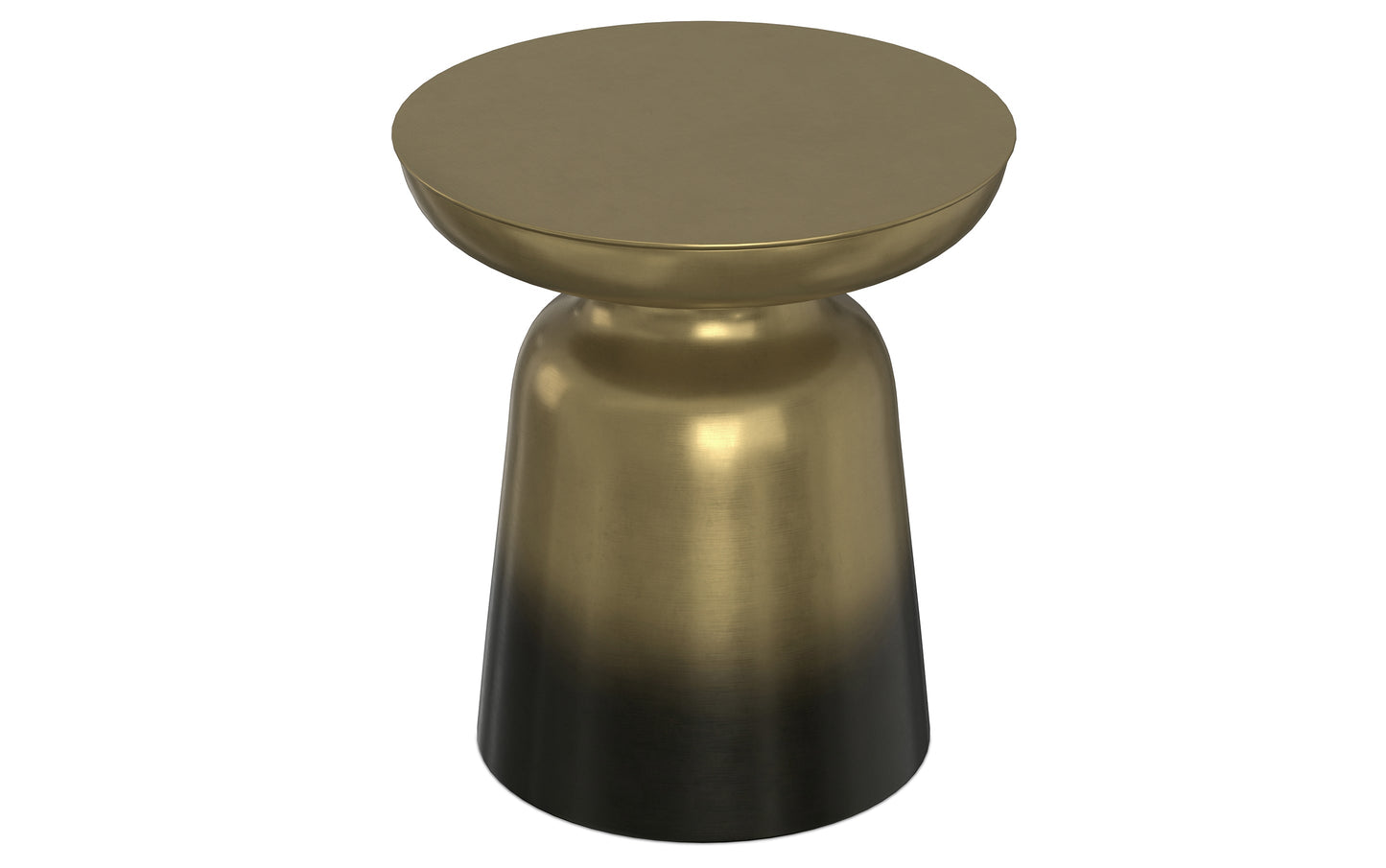 Toby 17 inch Metal Accent Table