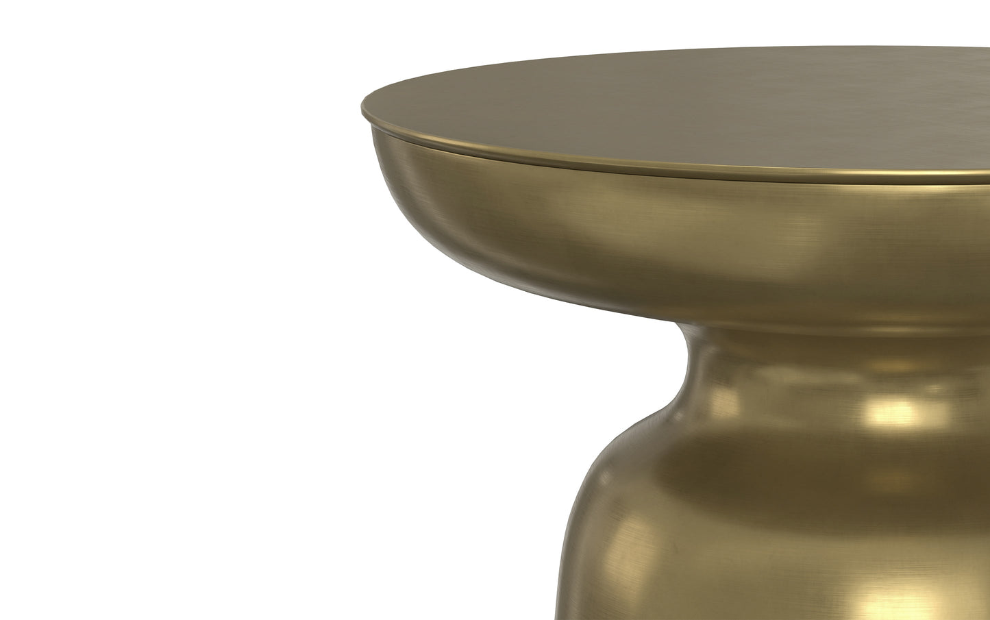Toby 17 inch Metal Accent Table