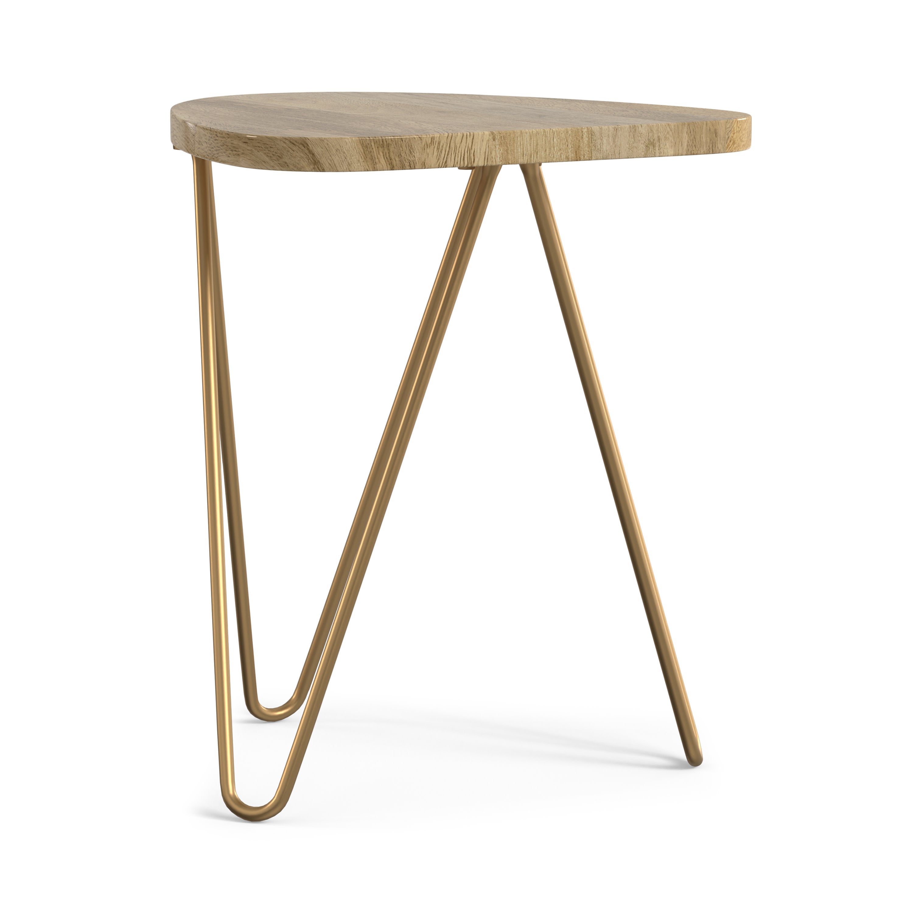 Mid-Century Modern Side Table | Patrice Metal Table – Simpli Home