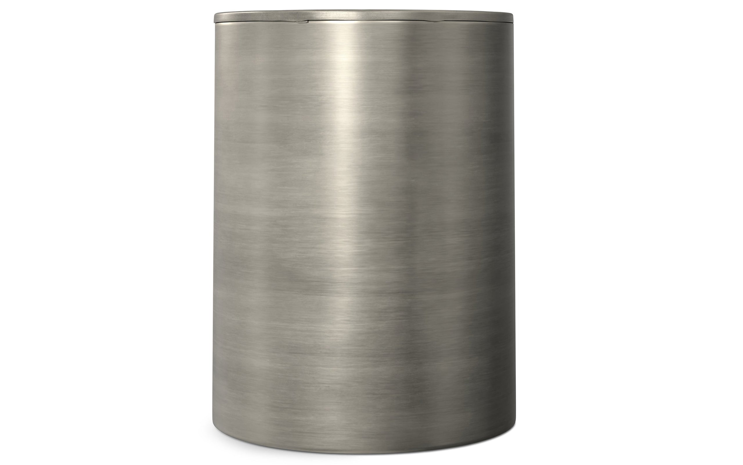 Antique Silver Smooth | Corbin Metal Side Table