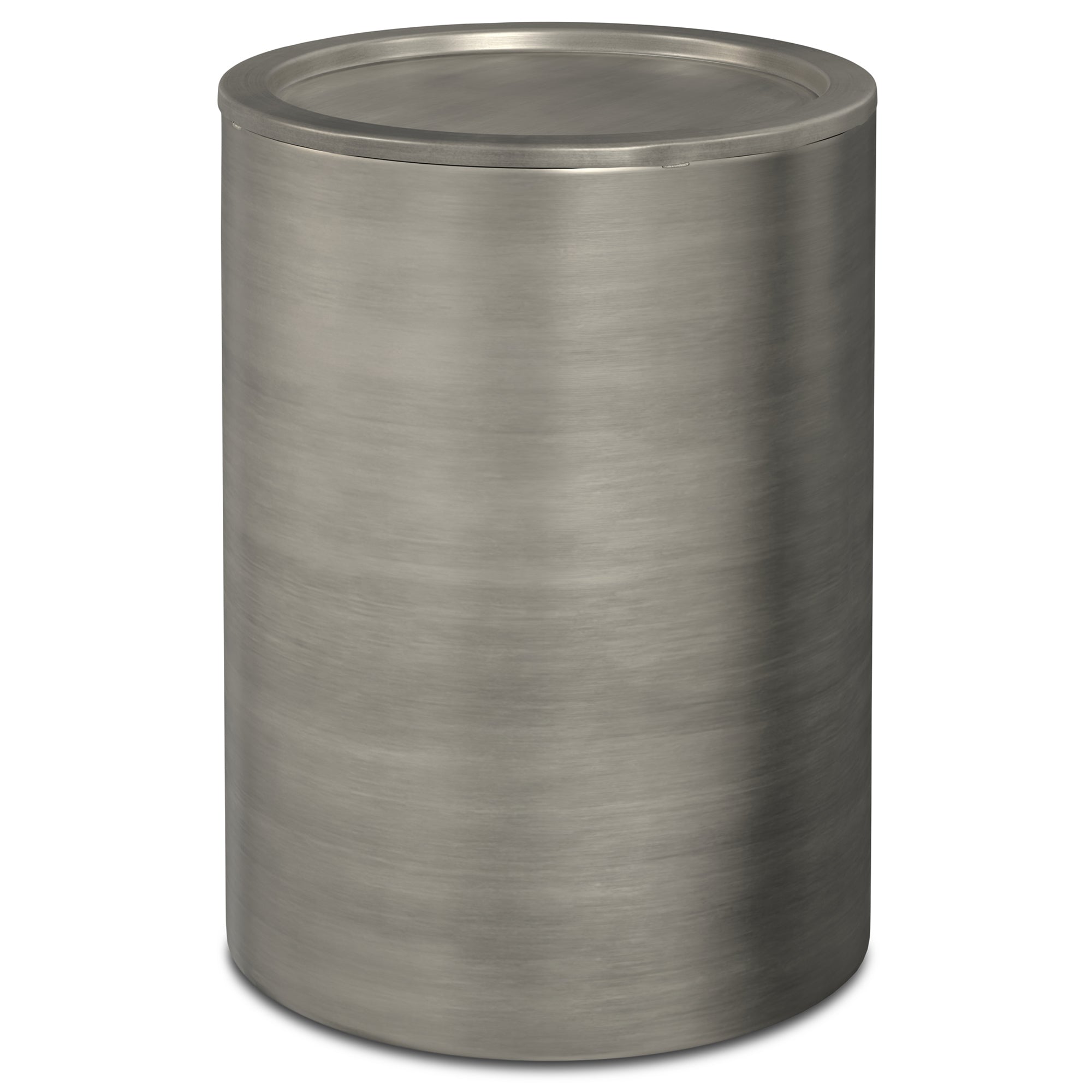 Antique Silver Smooth | Corbin Metal Side Table