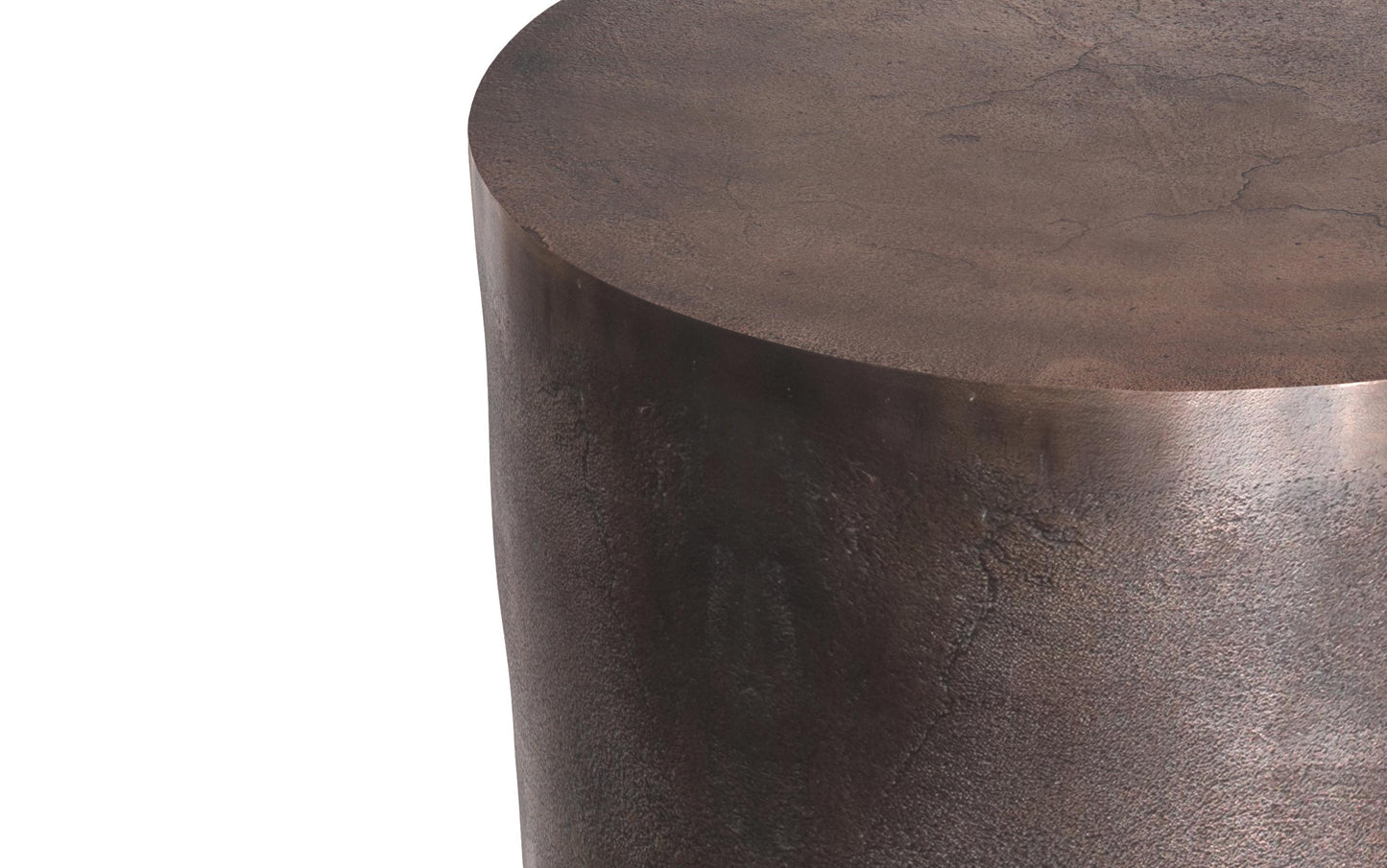 Antique Copper | Morris Metal Accent Table