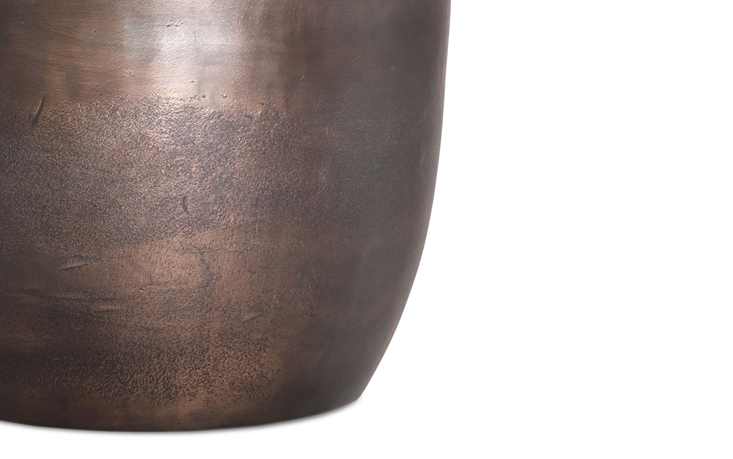 Antique Copper | Morris Metal Accent Table