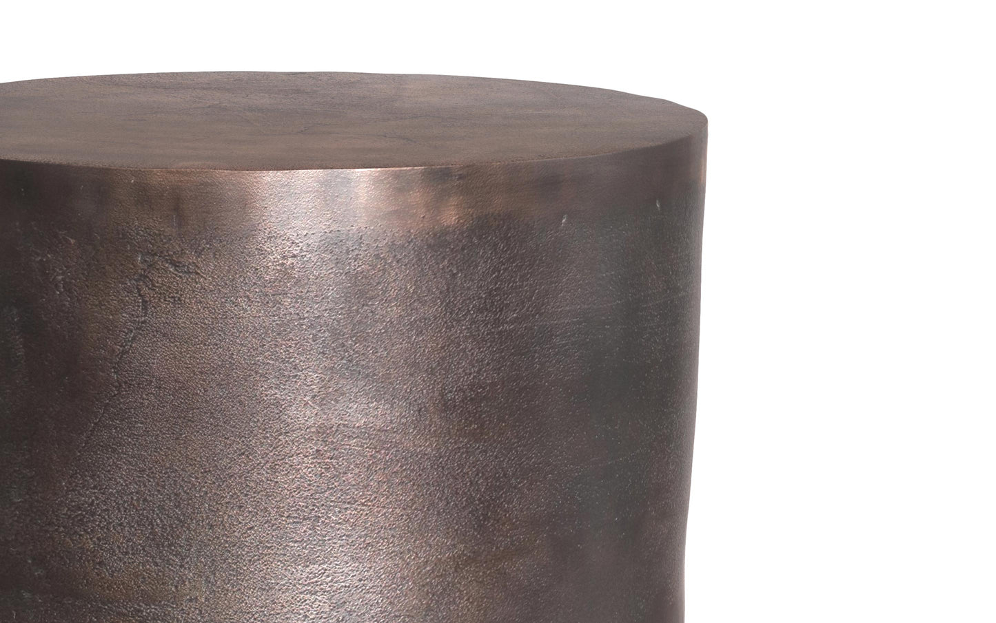 Antique Copper | Morris Metal Accent Table