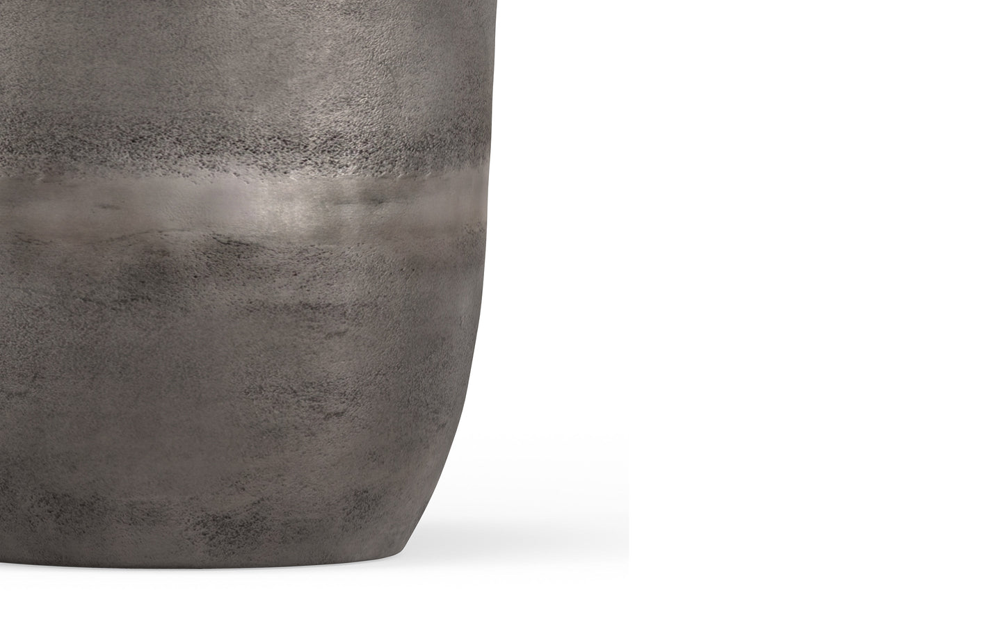 Antique Silver | Morris Metal Accent Table