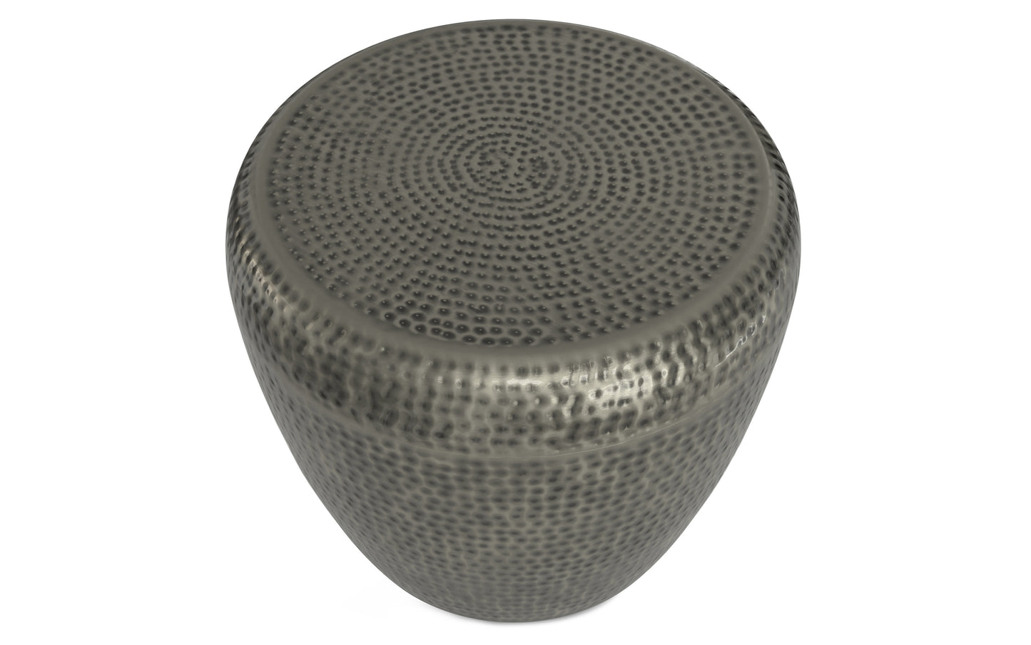 Antique Silver | Preston Metal Side Table