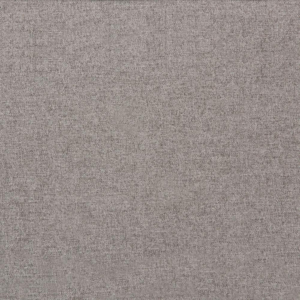 Cloud Grey Linen Style Fabric | Dover Vegan Leather Storage Ottoman