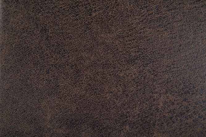 Distressed Brown Distressed Vegan Leather | Hamilton Vegan Leather Storage Ottoman