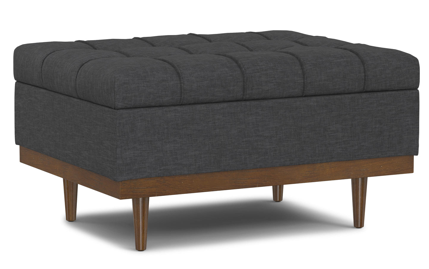 Slate grey Linen Style Fabric | Mariah Coffee Table Storage Ottoman