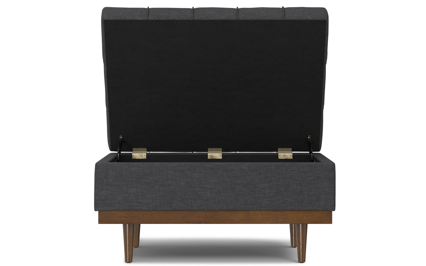 Slate grey Linen Style Fabric | Mariah Coffee Table Storage Ottoman