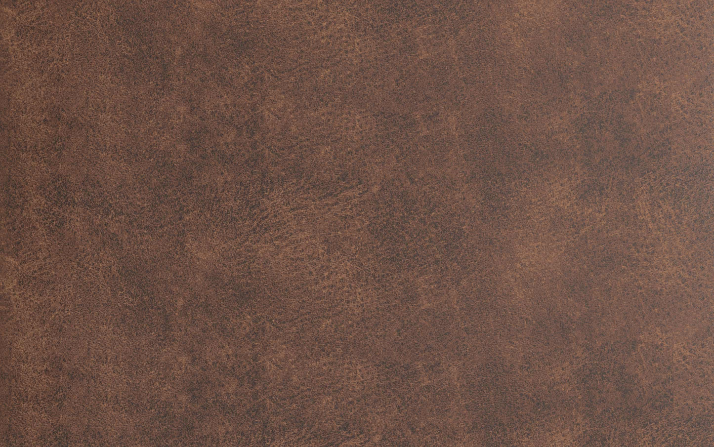 Distressed Chestnut Brown Distressed Vegan Leather | Shiloh Square Storage Ottoman
