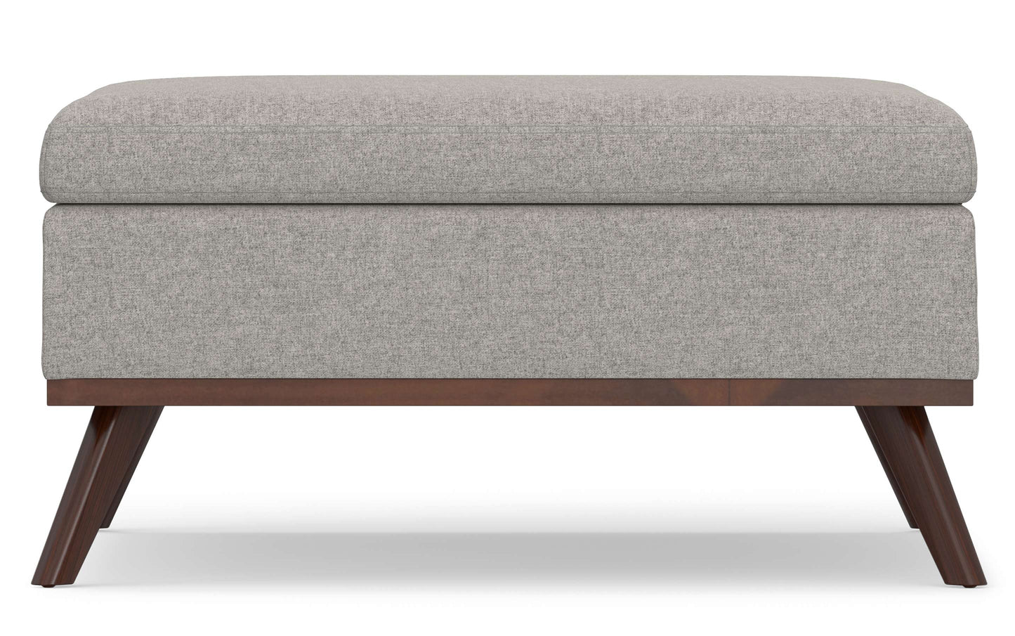 Owen Medium Square Table Ottoman in Linen