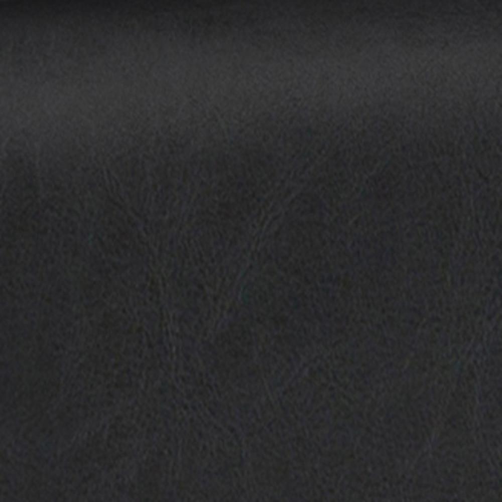 Midnight Black Vegan Leather | Owen Rectangular Storage Ottoman