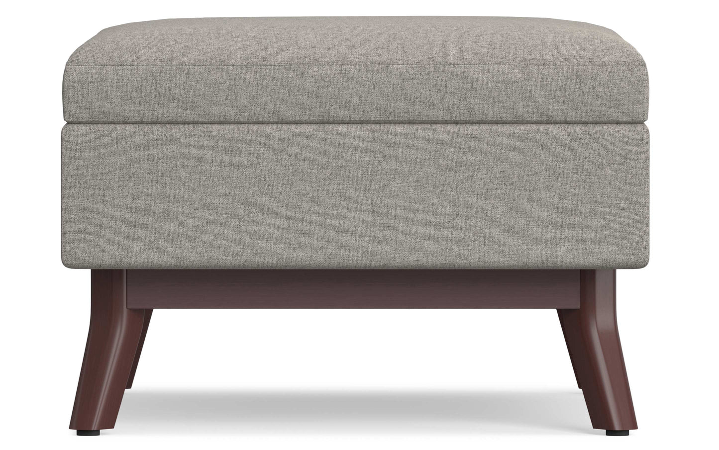 Owen Small Coffee Table Ottoman in Linen